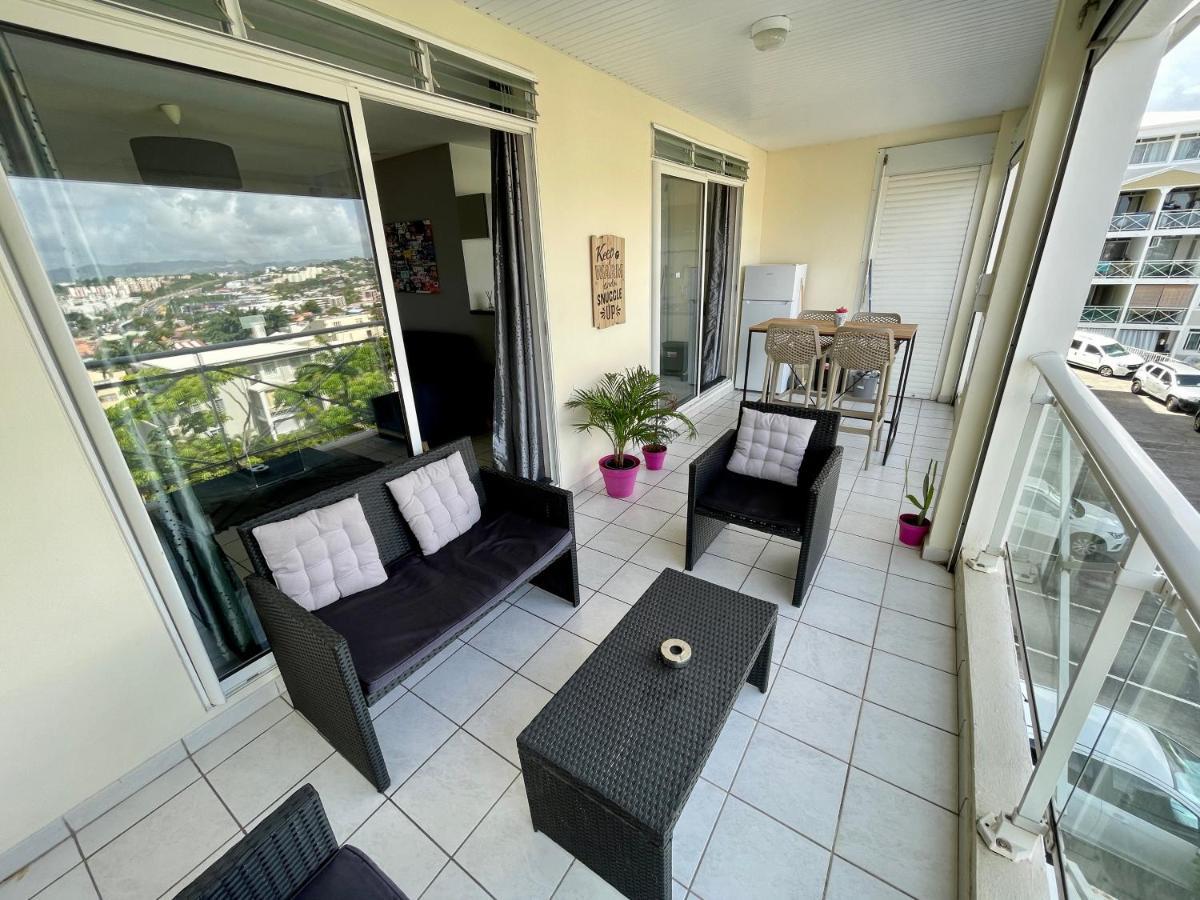 Exotic Palm , 1 Chambre Climatisee, Wifi Fibre, Vue Mer فورت-دو-فرانس المظهر الخارجي الصورة